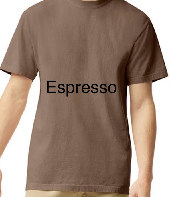 T-Shirt with pressed transfer