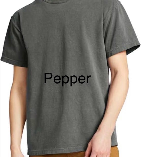 T-Shirt with pressed transfer