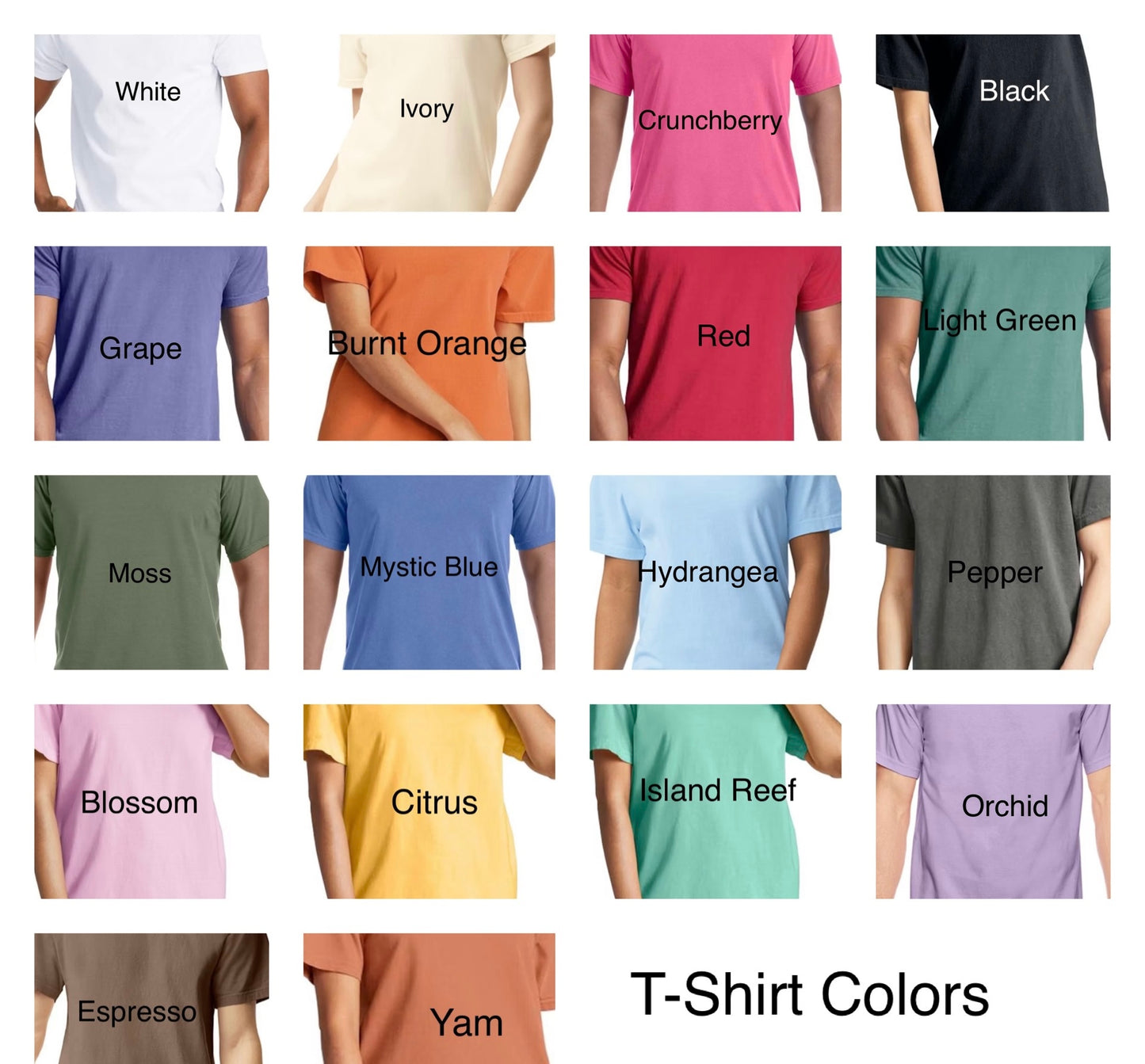 T-Shirt with pressed transfer