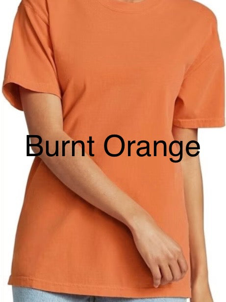 T-Shirt with pressed transfer