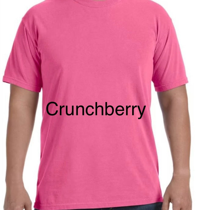 T-Shirt with pressed transfer