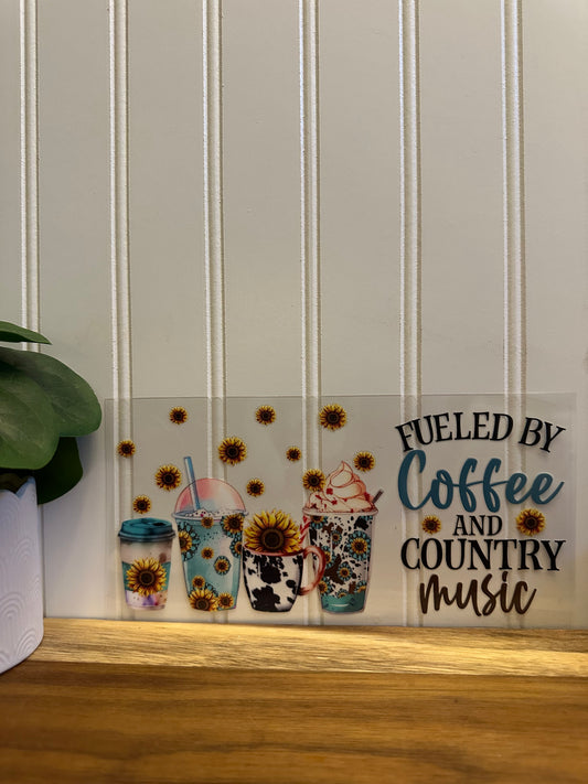 Fueled by coffee and country music