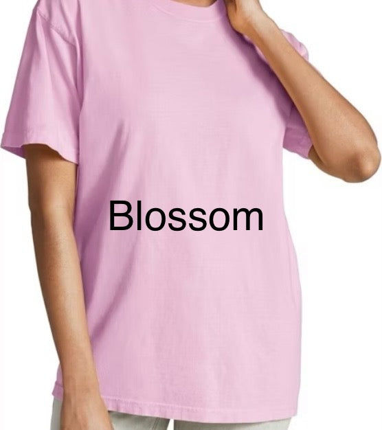 T-Shirt with pressed transfer