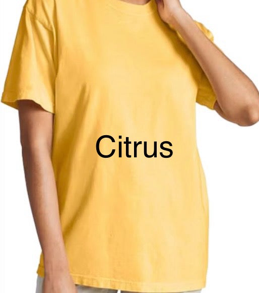 T-Shirt with pressed transfer